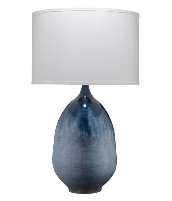 Twilight Blue Ombre Table Lamp