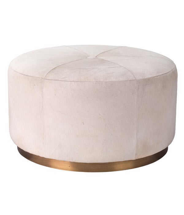 Thackeray Round Pouf, Large