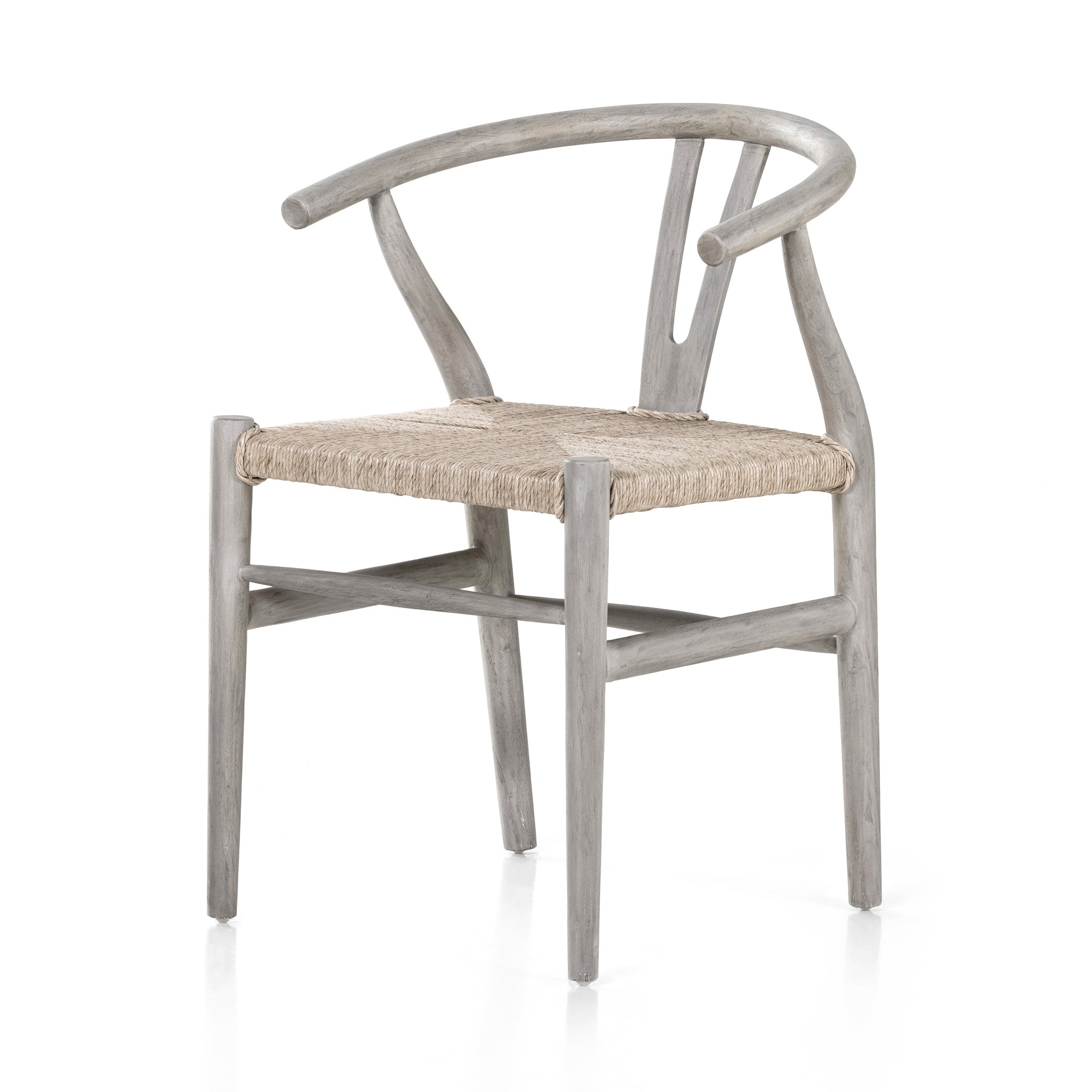 weathered grey dining chairs