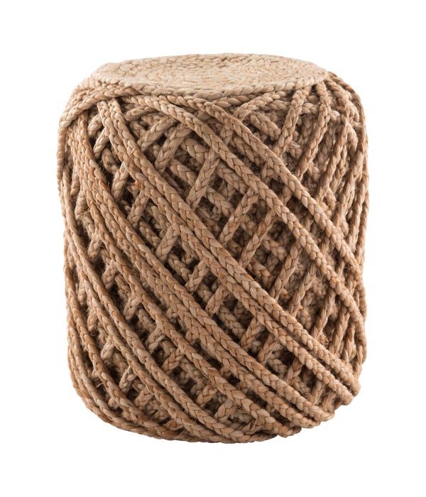 Pouf, Semolina/Tan