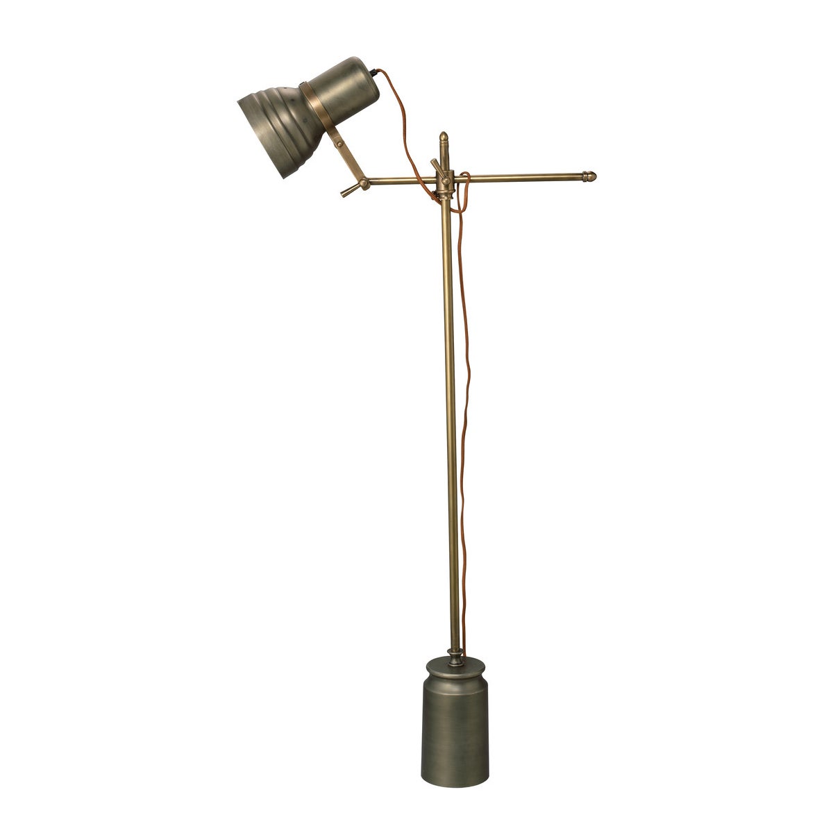 Singer Gun Metal Floor Lamp