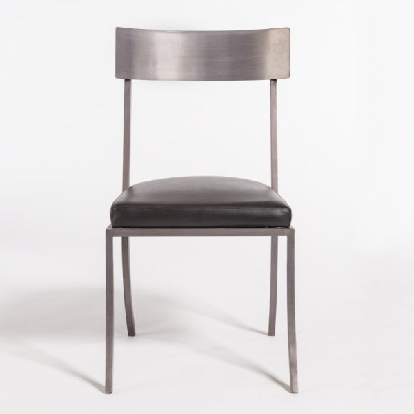 bernhardt gustav metal side chair