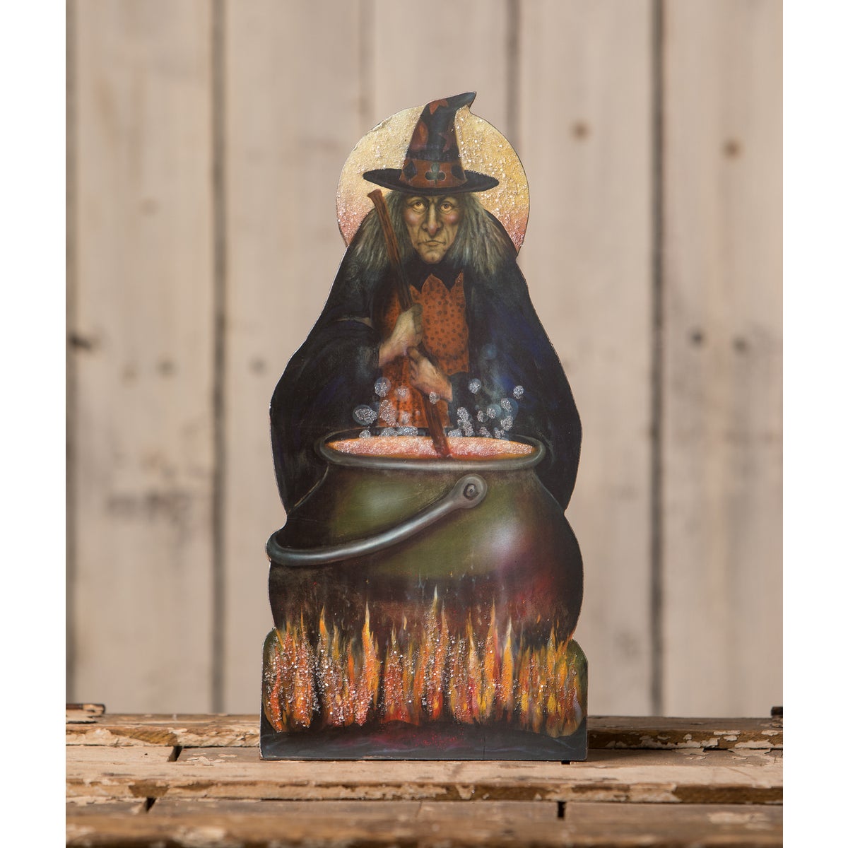 Bubble Bubble Toil and Trouble Witch Dummy Board