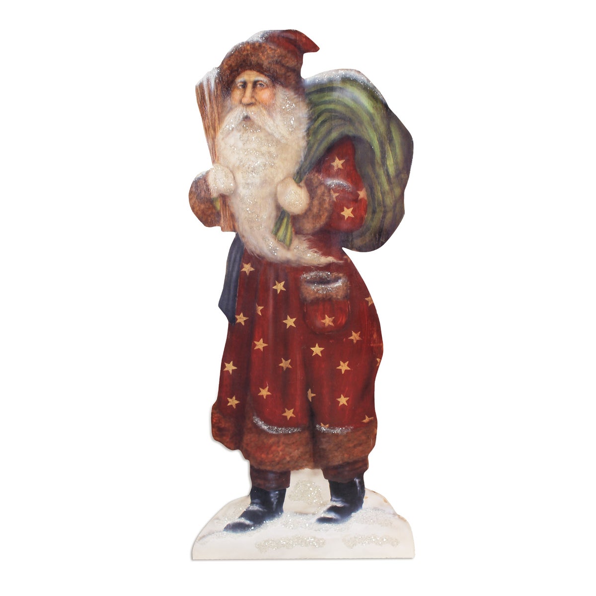 Santa With Star Coat