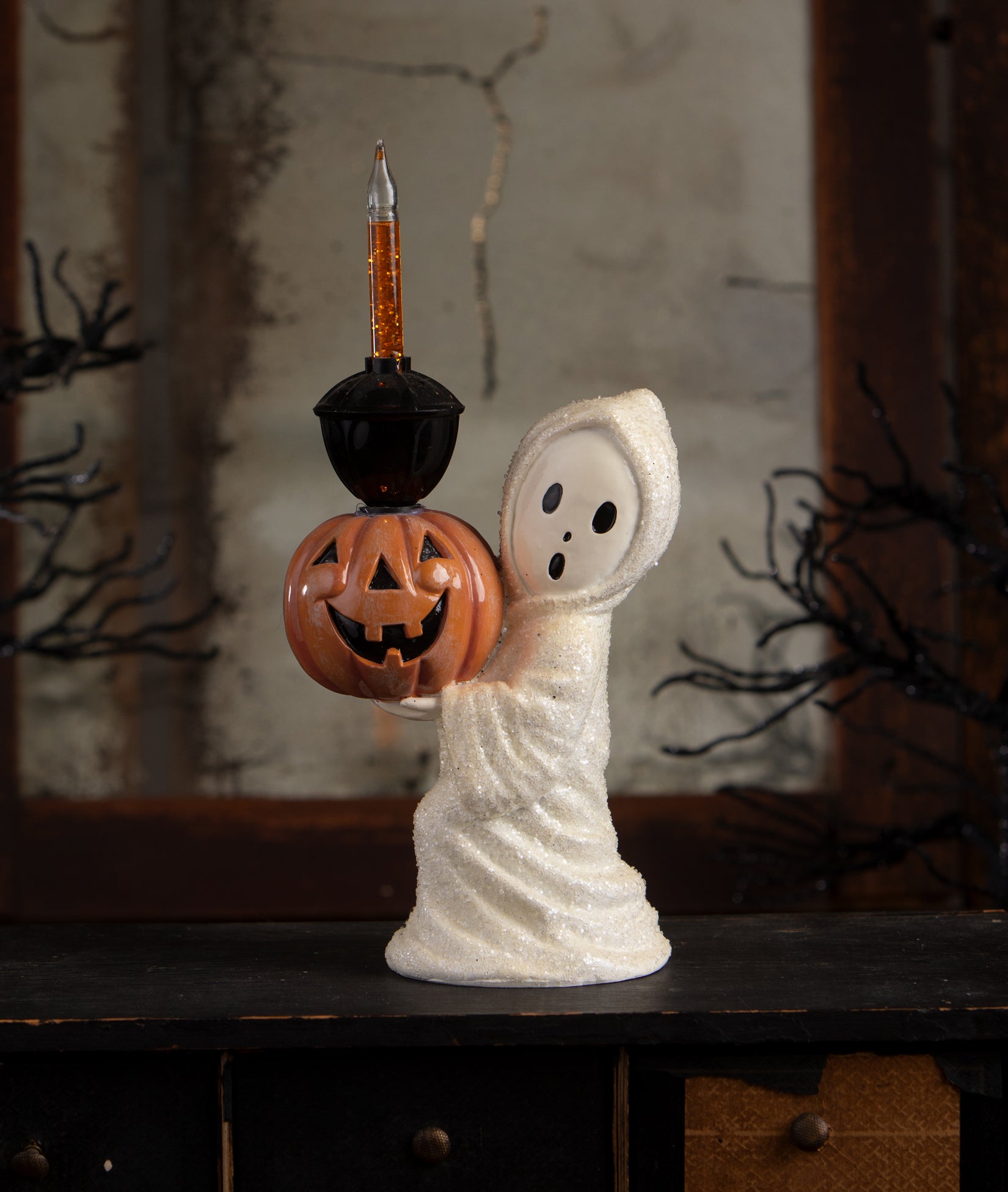 Bubble Light Ghost - witches | Bethany Lowe Designs