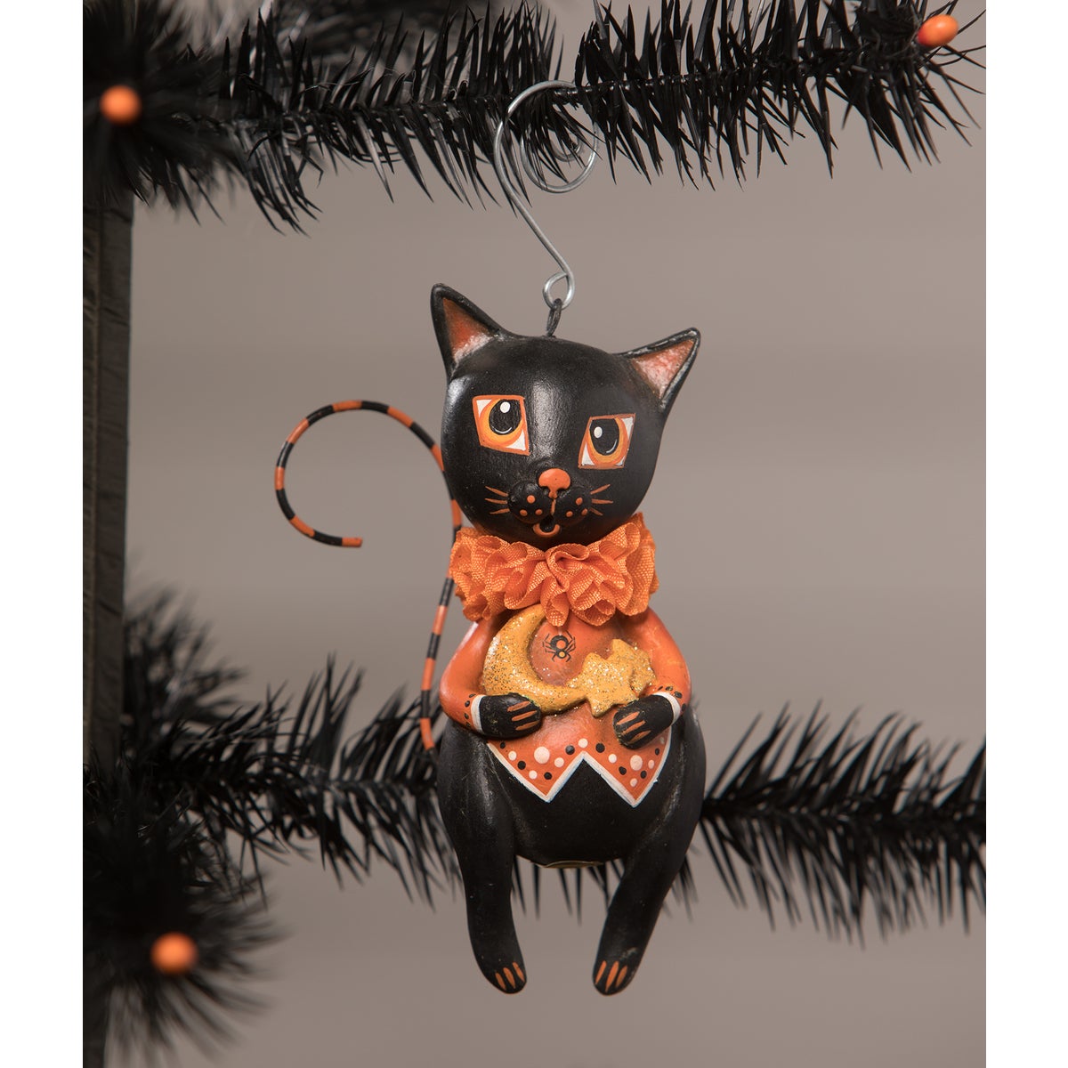Moon & Stars Cat Ornament