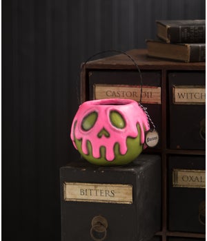 Small Green Apple With Pink Poison Bucket