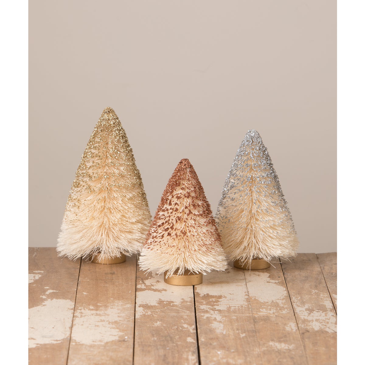 Metallic Bottle Brush Trees S3