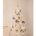 Retro Bottle Brush and Baubles Ornaments S4