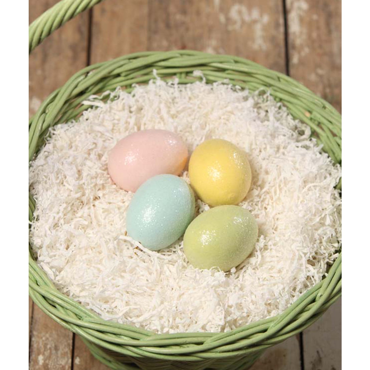Pastel Egg Ornament Medium 4A