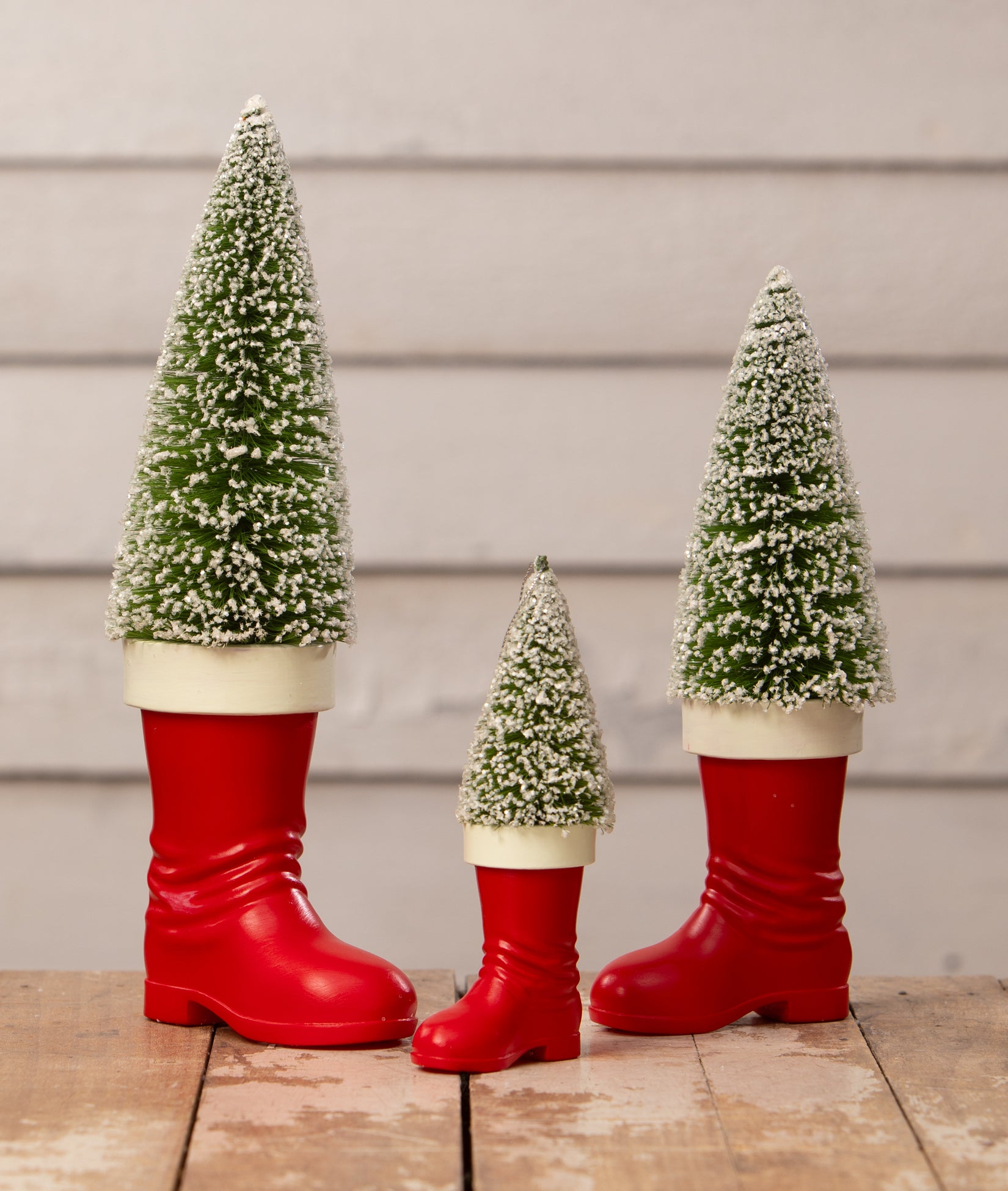 Large Santa Boot with BB Tree - new christmas 2024! | Bethany Lowe