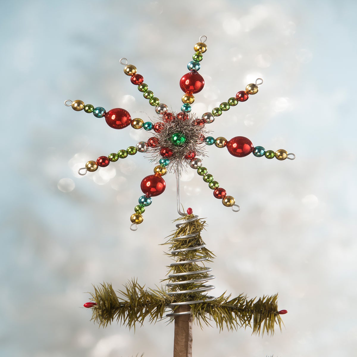 Merry & Bright Starburst Tree Topper