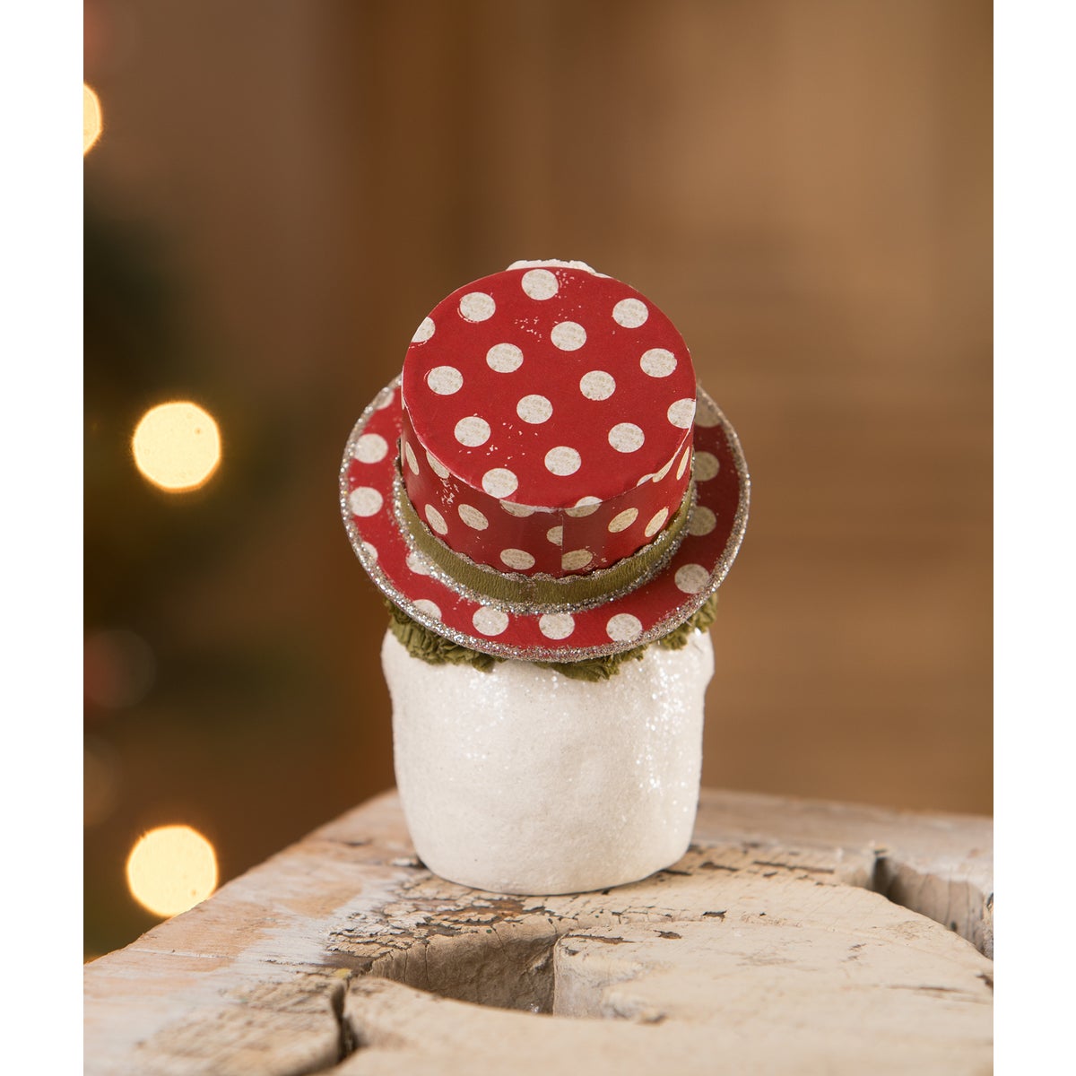 Holly Jolly Top Hat Snow Buddy