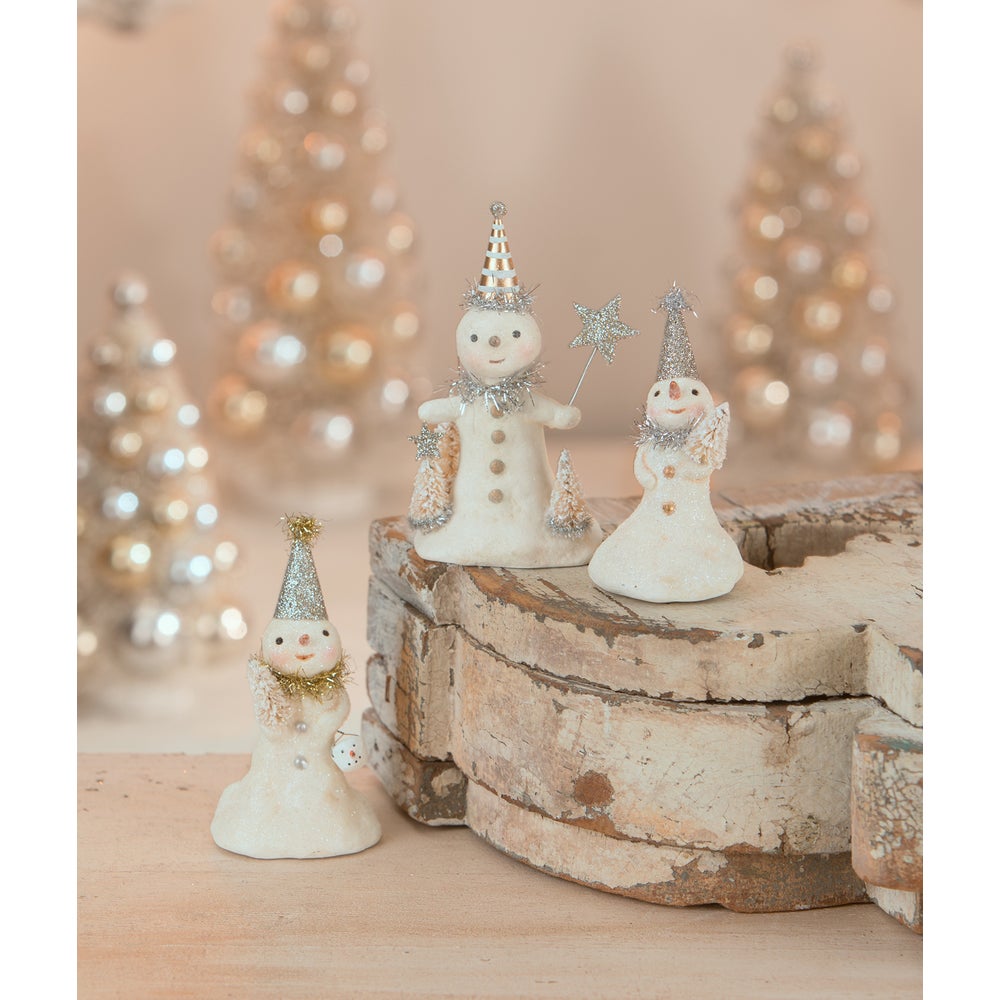 Shimmer Mini Snowman with Bucket