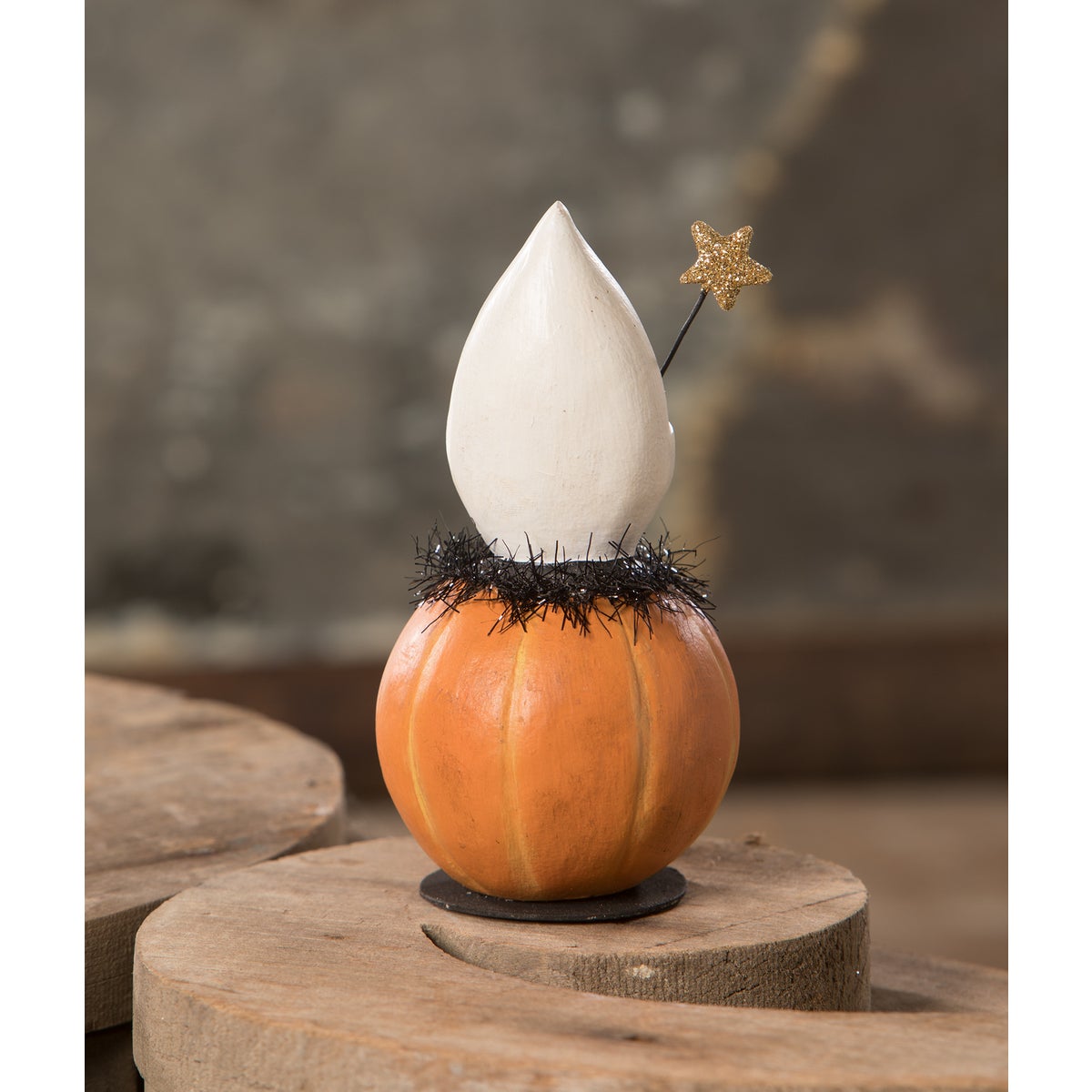 Spooked Ghost in Jack O'Lantern