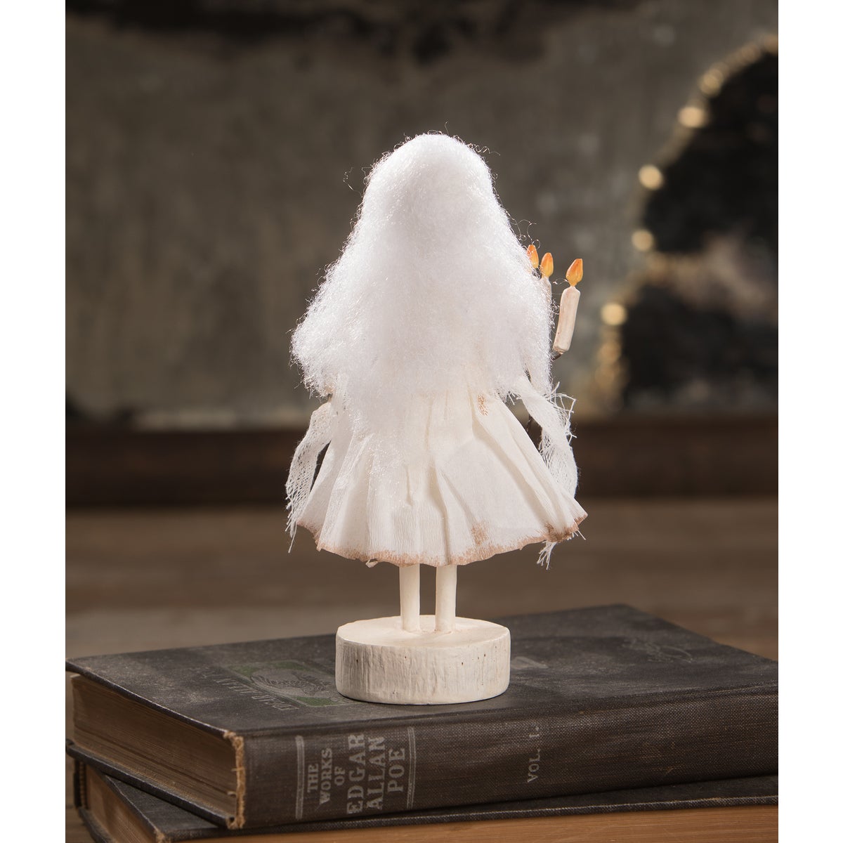 Ghostie Girl With Candelabra