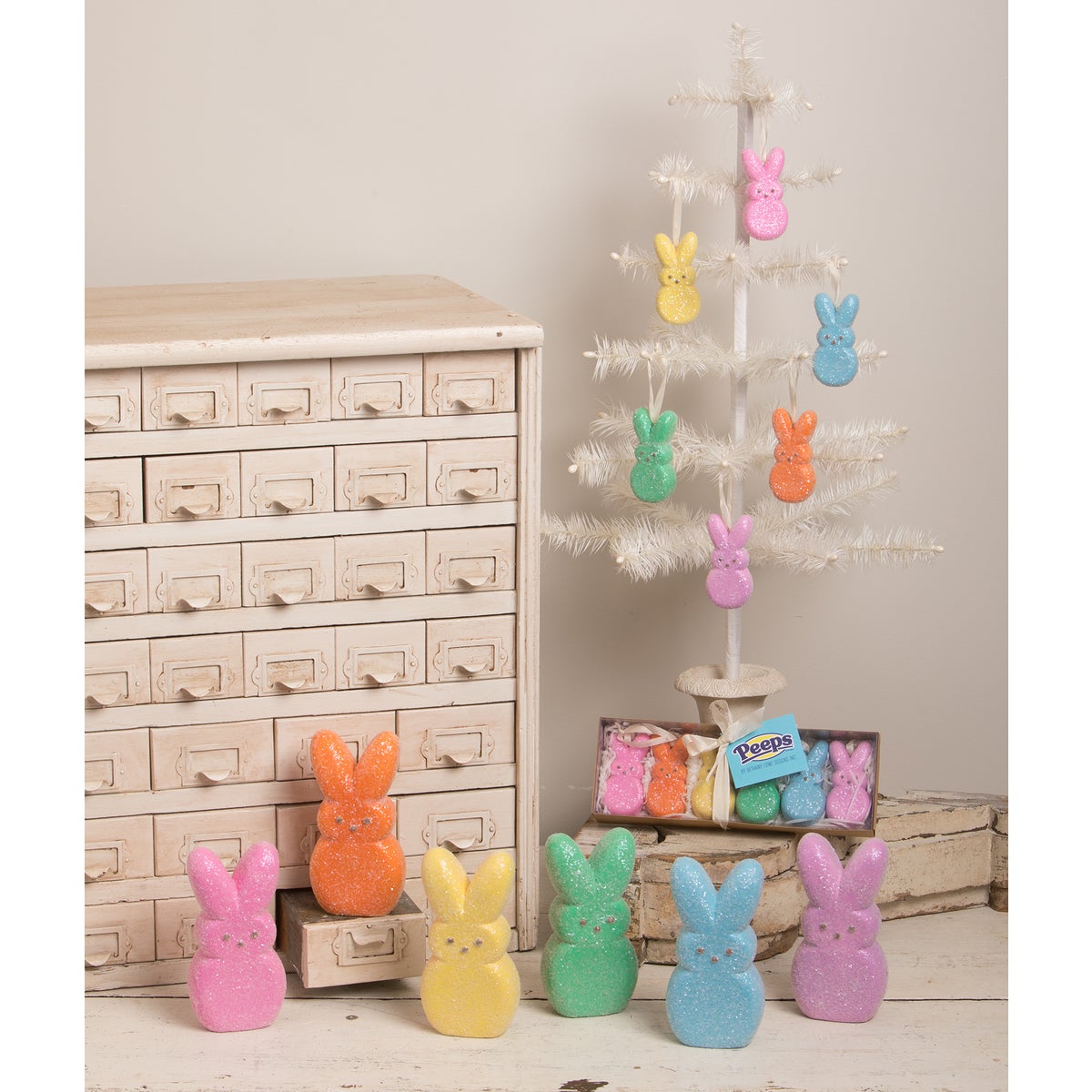 Peeps Bunny Ornaments S6