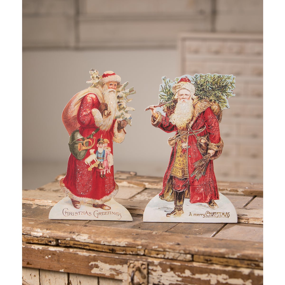 Vintage Santa Dummy Board 2A