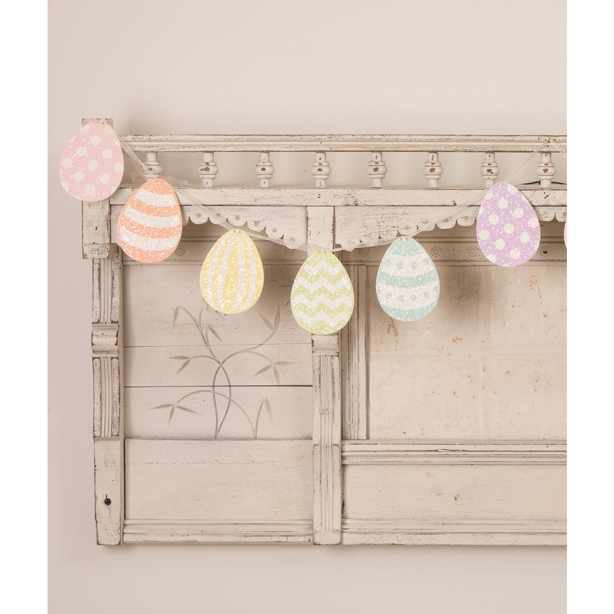 Spring Rainbow Egg Garland