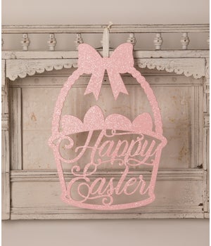Happy Easter Basket Sign