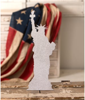 Lady Liberty Silhouette