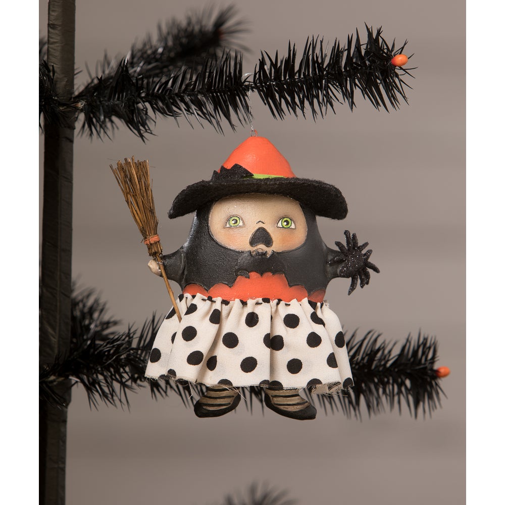Startled Stella Witch Ornament