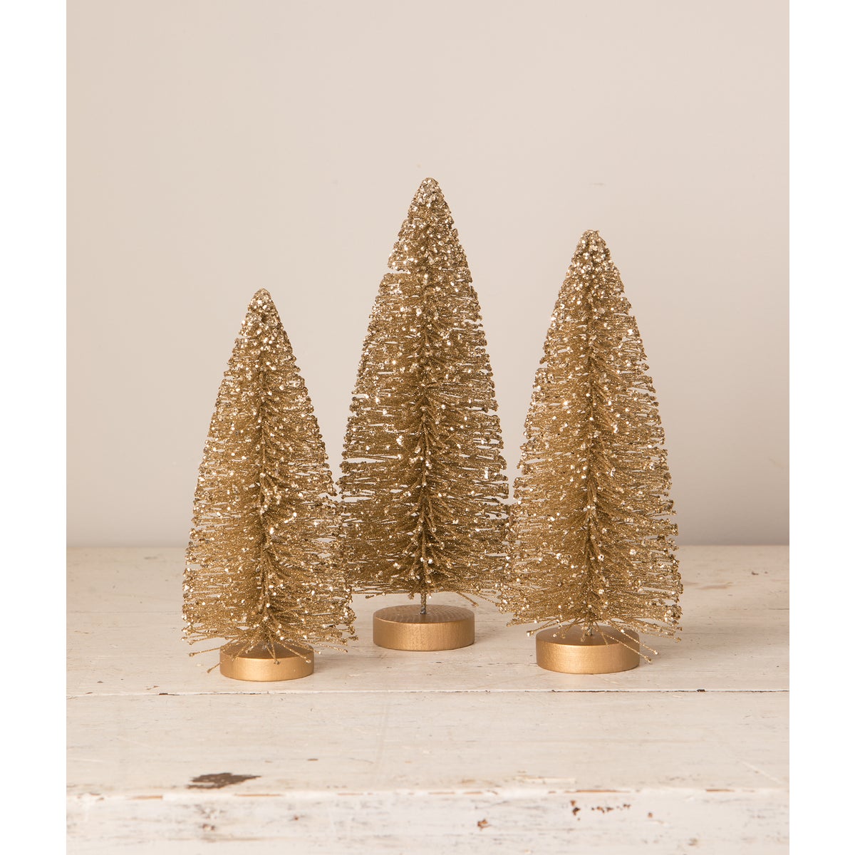 Old Gold Bottle Brush Trees S3