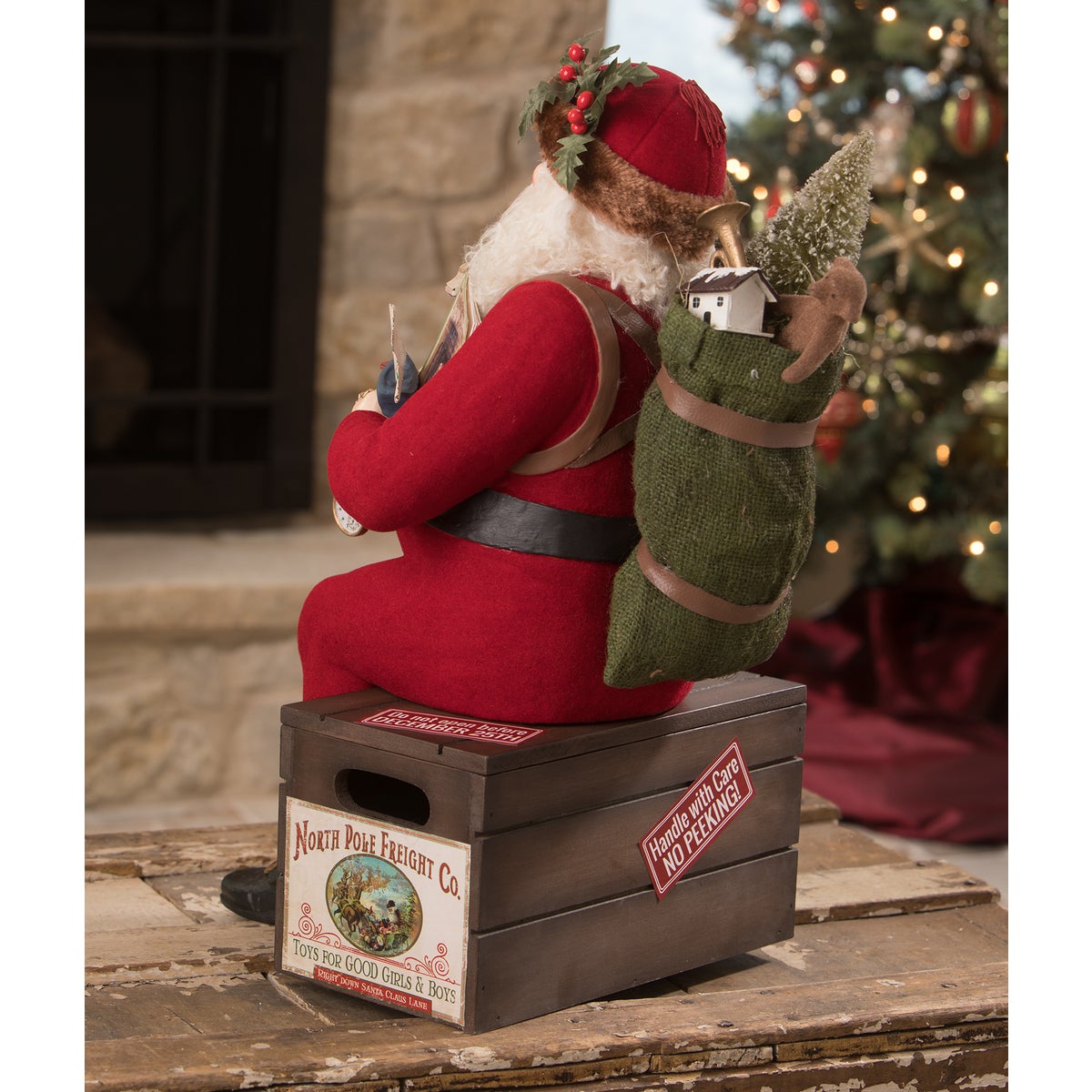 North Pole Freight Nast Santa