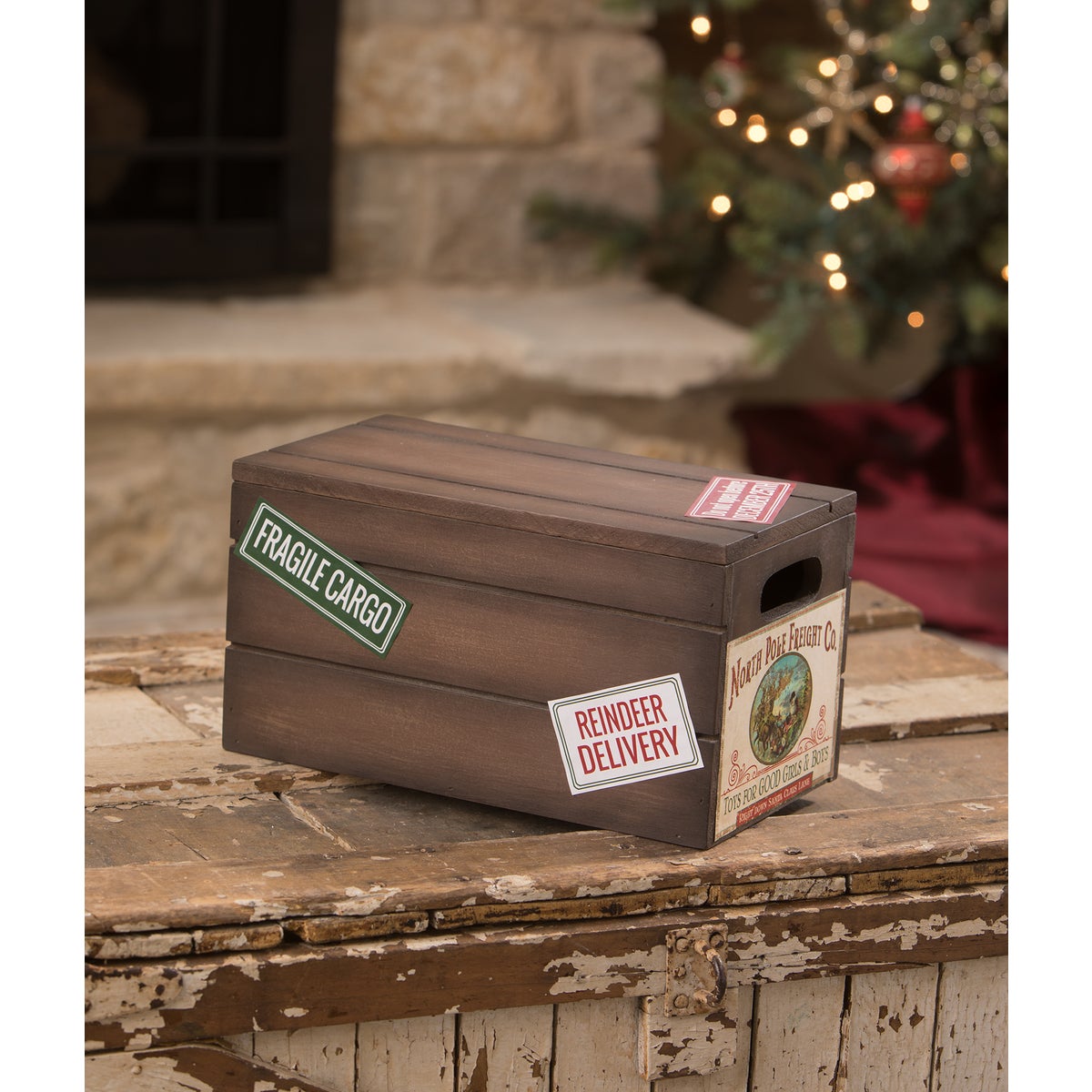 North Pole Freight Nast Santa