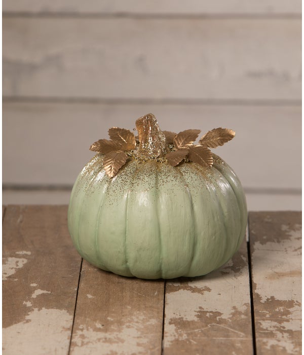 Elegant Green Pumpkin