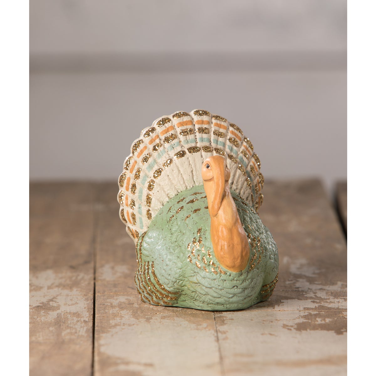 Elegant Turkey Place Card Holder