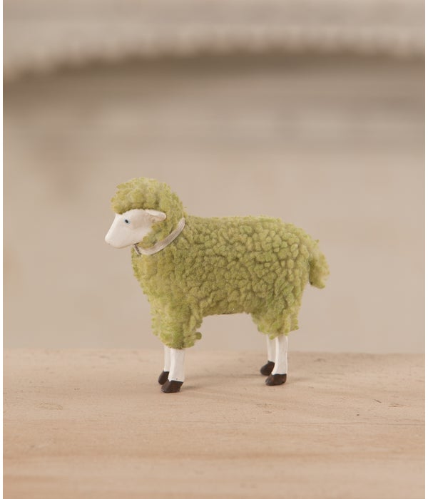 Pastel Green Sheep