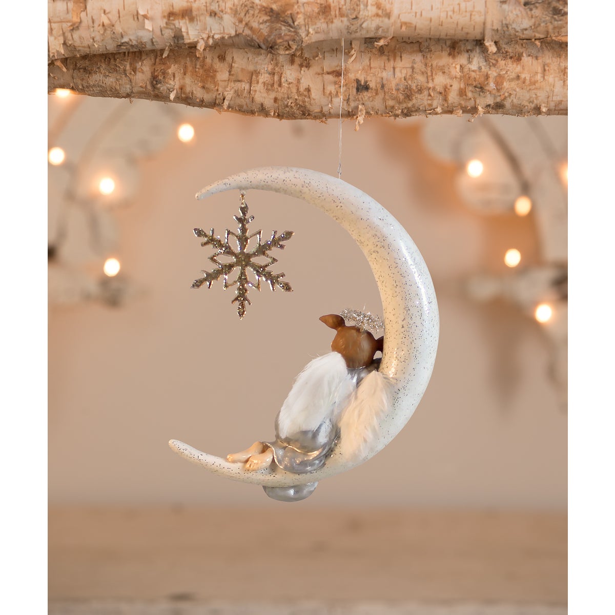 Anna Lee Angel Laying on Moon