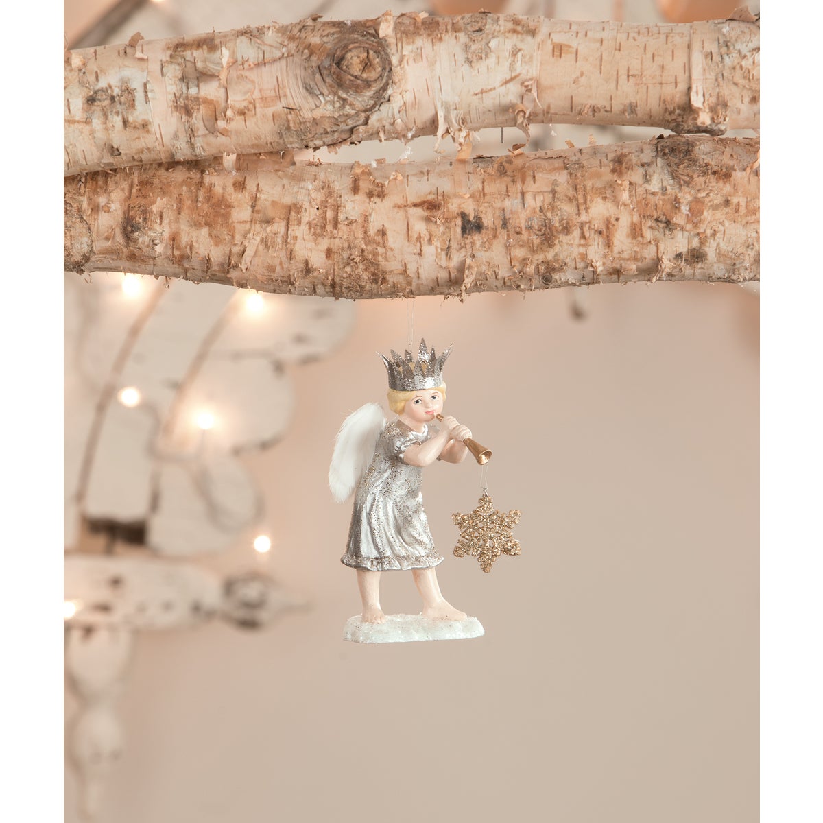Emmelyn Angel Standing on Cloud Ornament