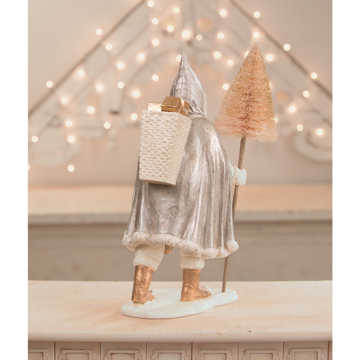 Frosted Metallics Santa