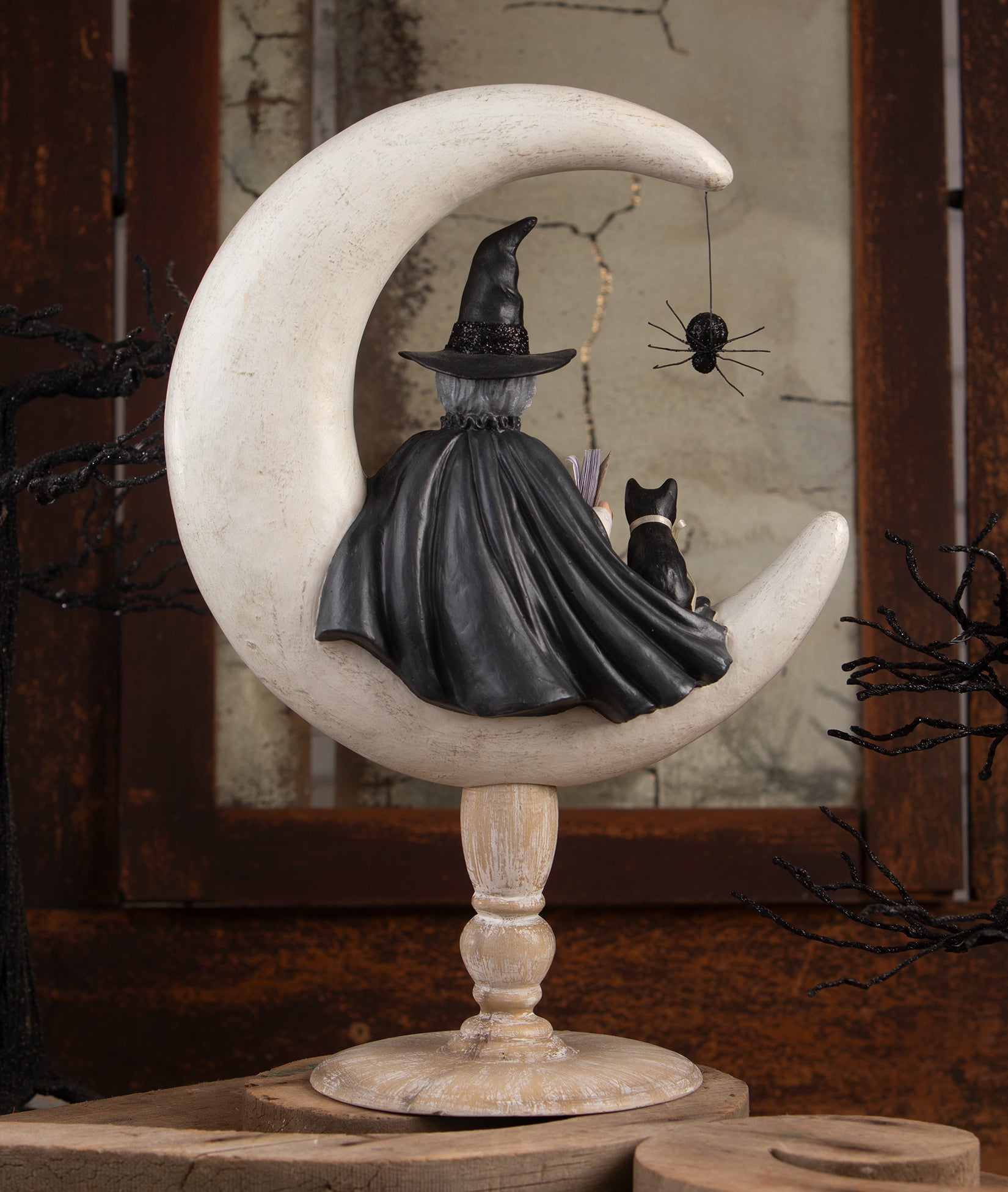 Crescent Moon Moira Witch - all halloween | Bethany Lowe Designs