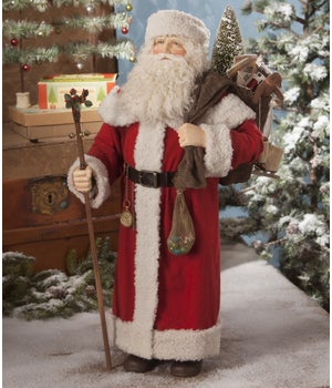 Santa With Bag of Toys Large