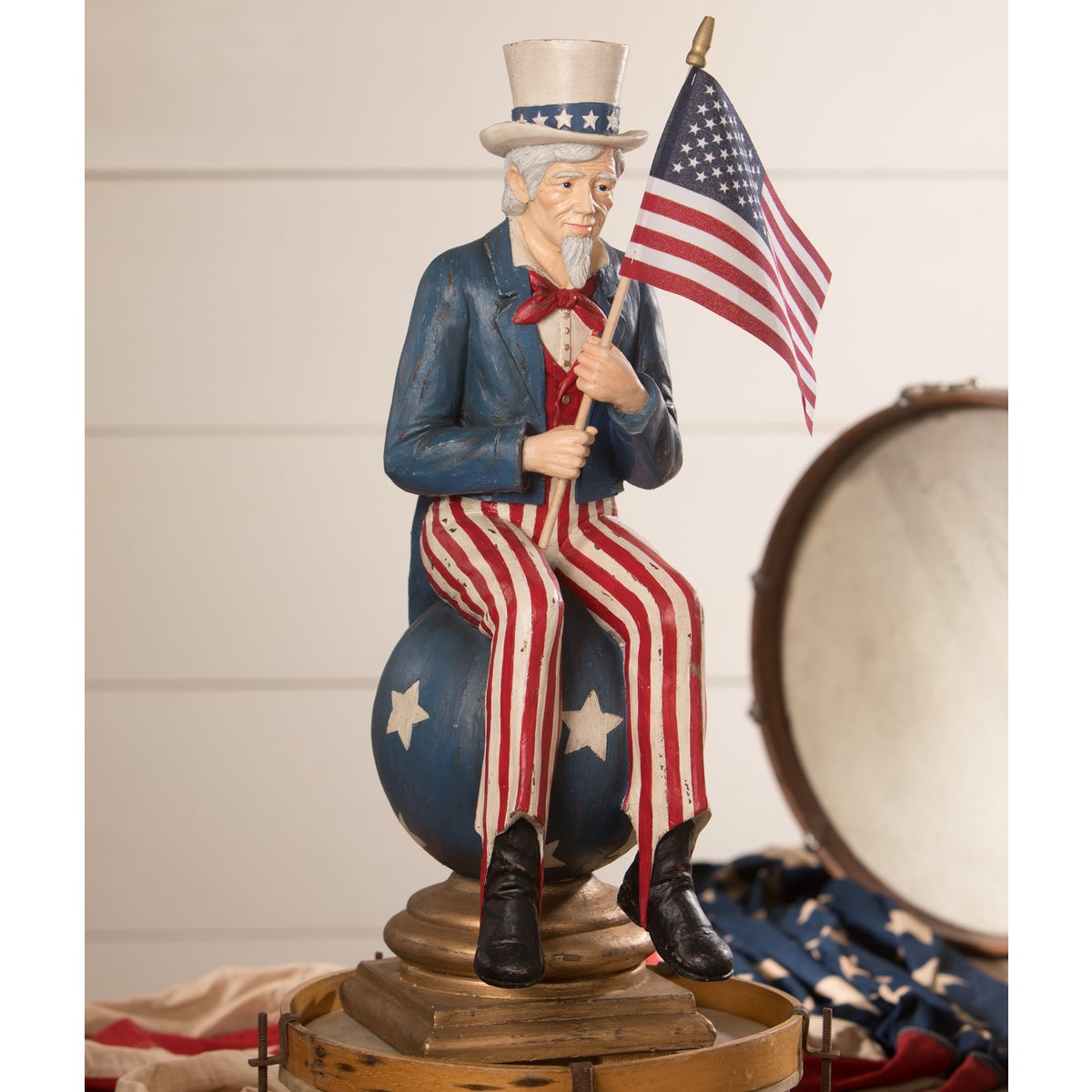 Uncle Sam on Pedestal