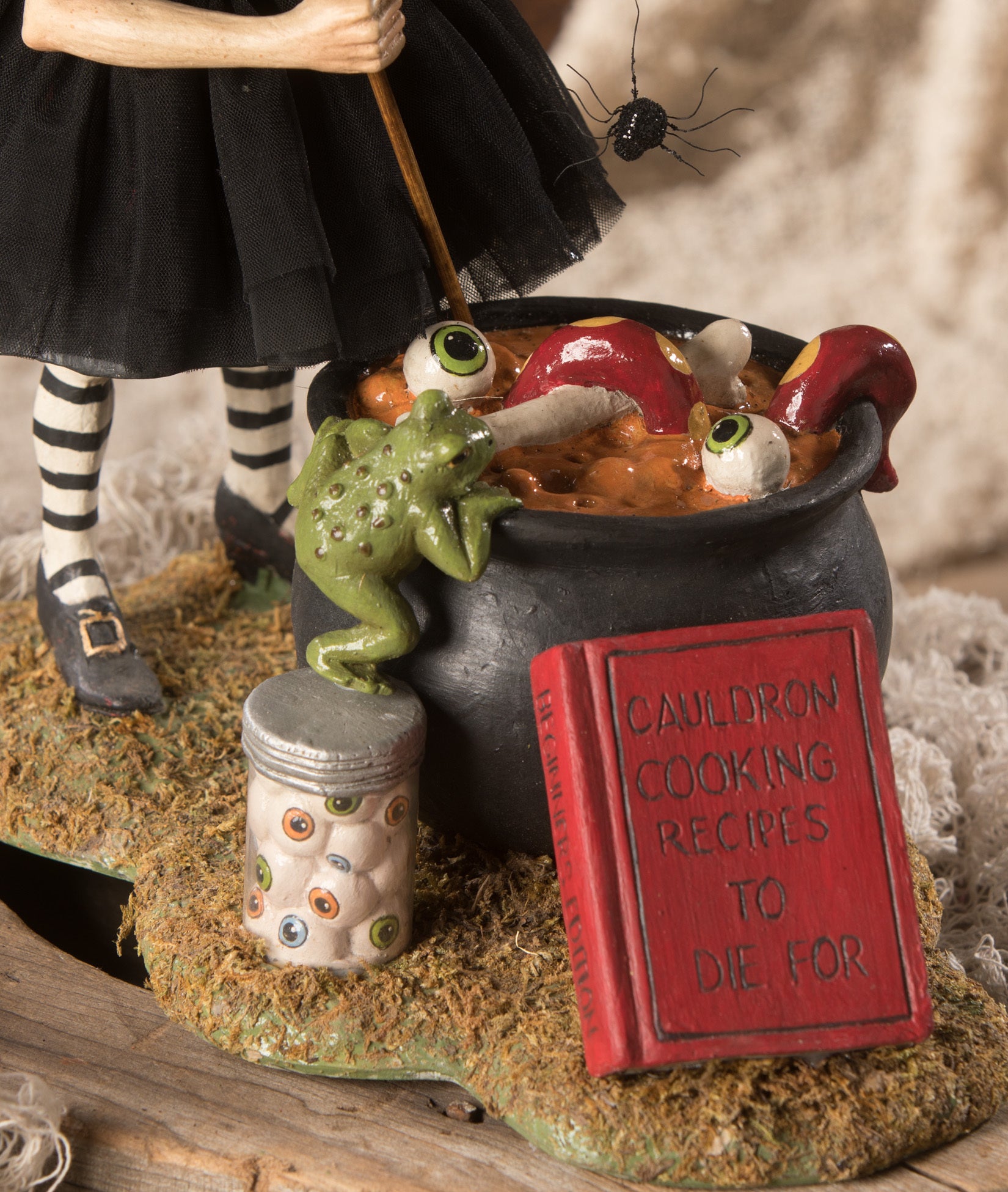 Bethany Lowe on sale Cauldron Cooking Witch