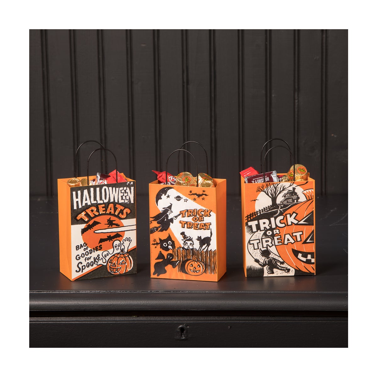 Tin Halloween Treat Bag 3A