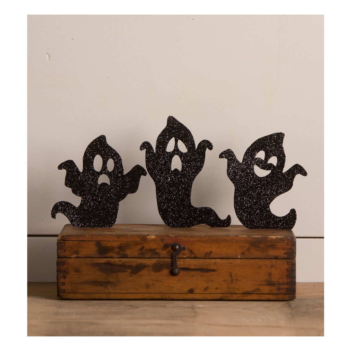 Ghoulish Ghost Black Silhouette 3A