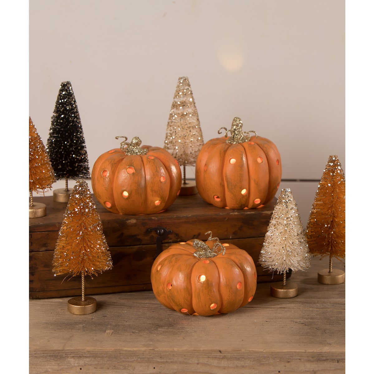 Orange Pumpkin Luminary 3A