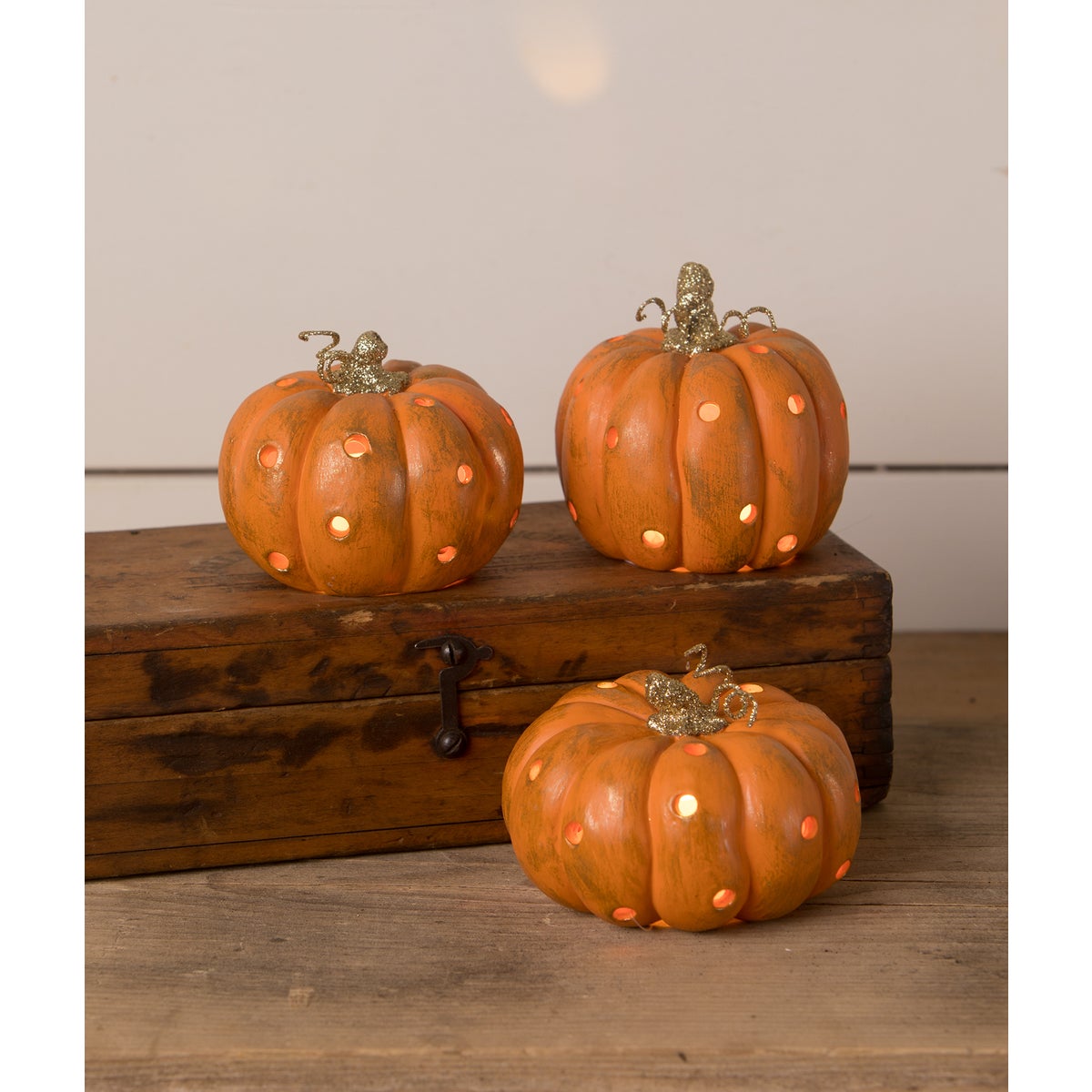Orange Pumpkin Luminary 3A