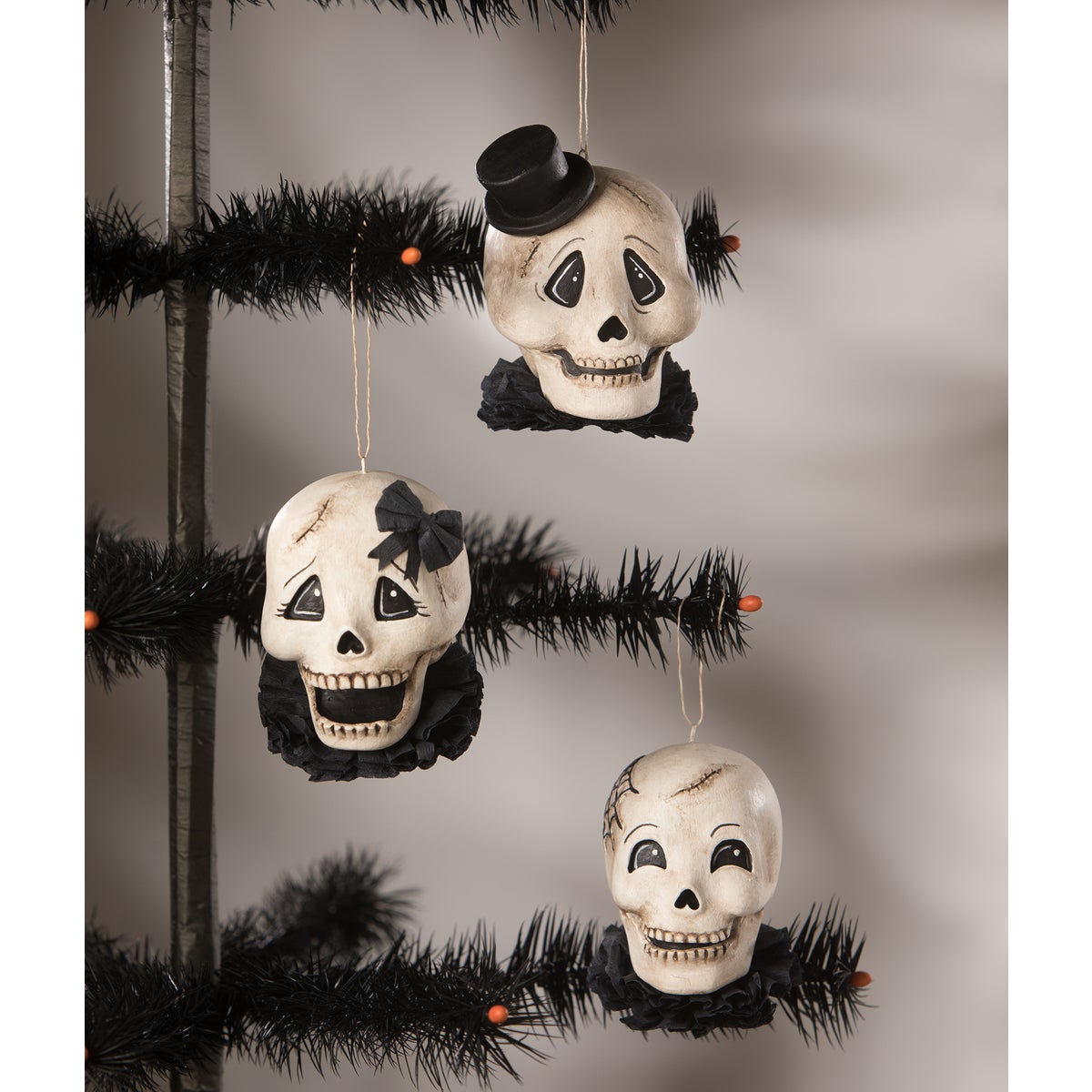 Silly Skelly Ornament 3A