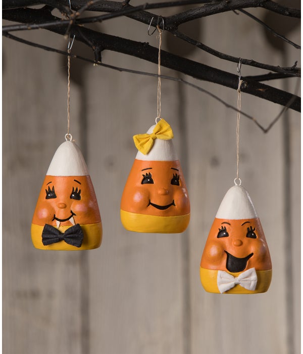 Silly Candy Corn Ornament 3A