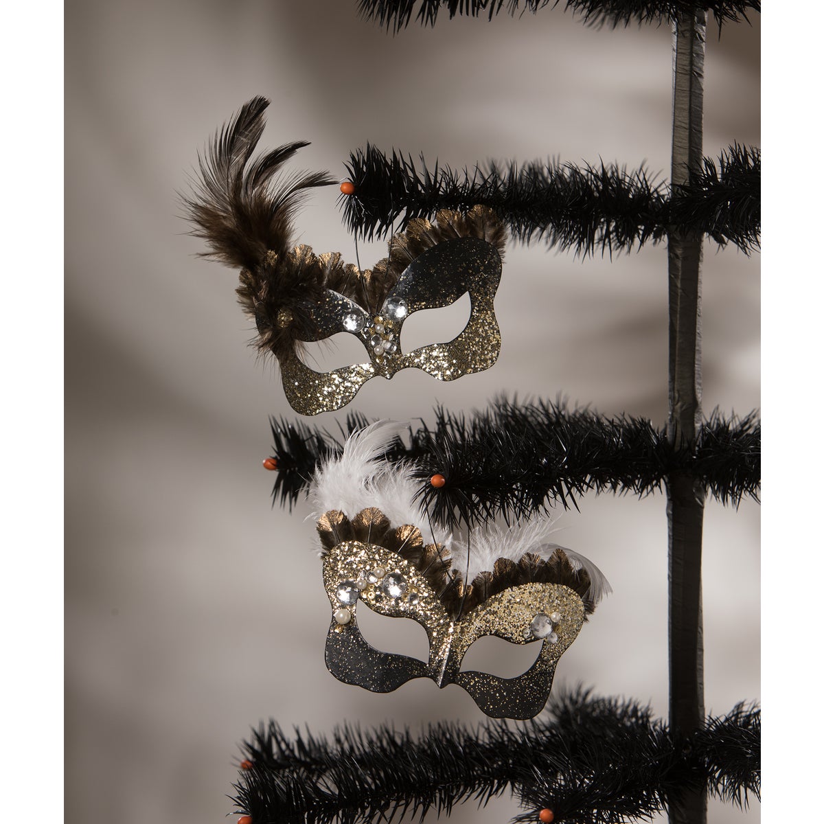 All Hallows' Eve Mask Ornament 2A