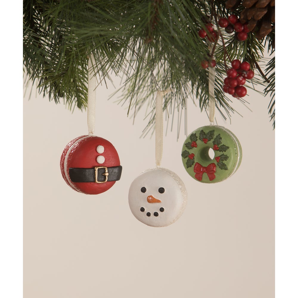 Christmas Macaron Ornaments S3