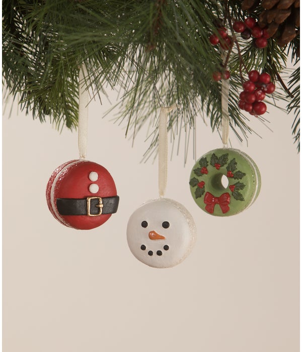 Christmas Macaron Ornaments S3