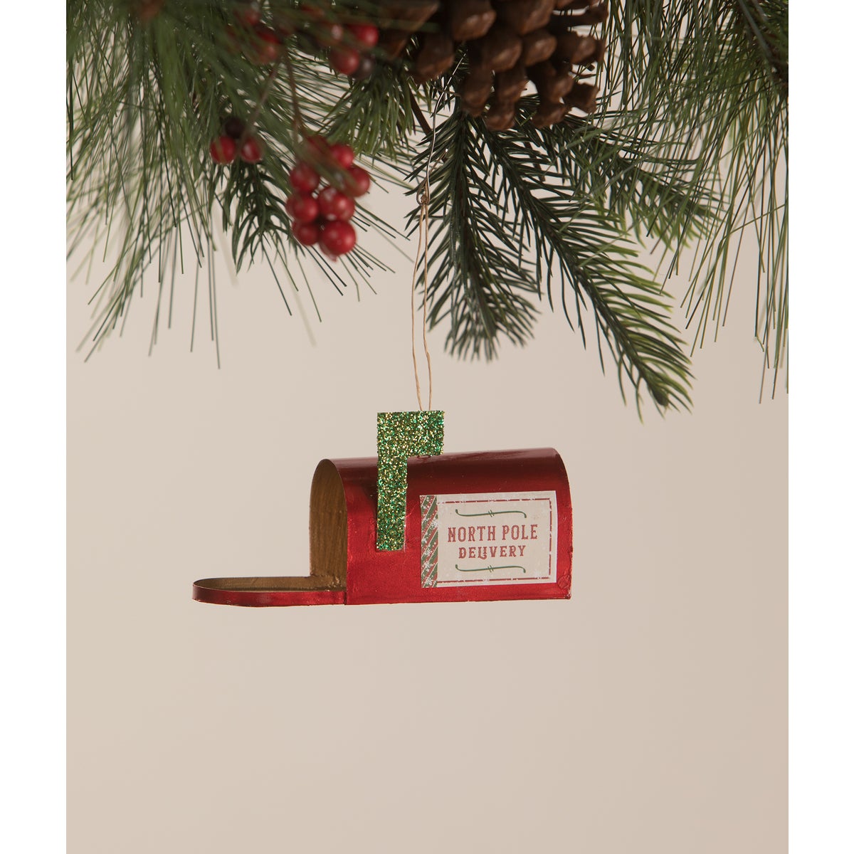 North Pole Mailbox Ornament