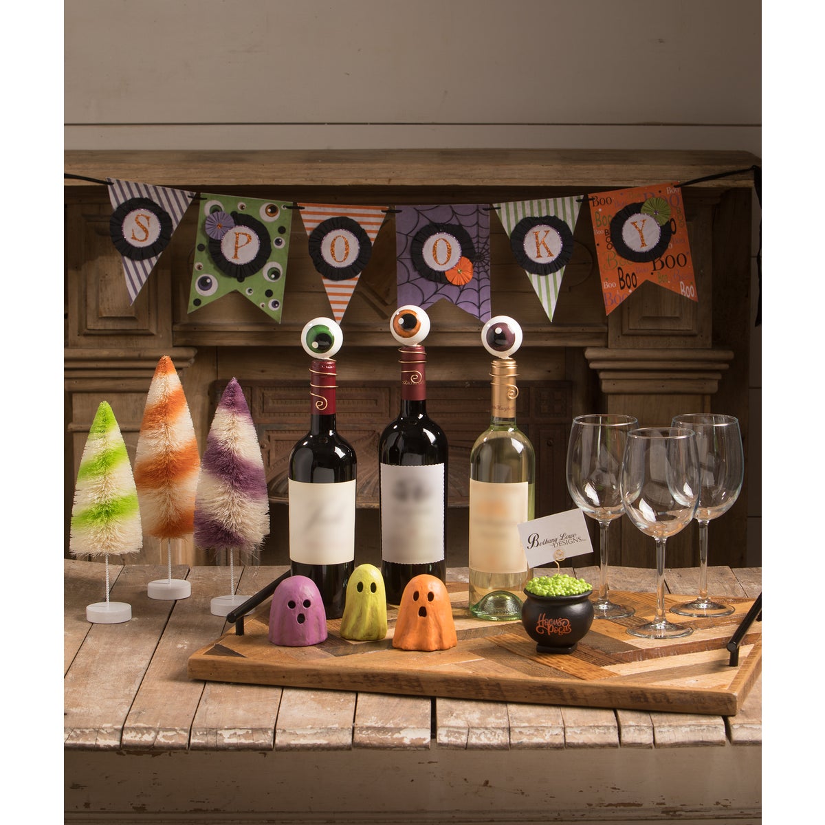 Eyeball Wine Bottle Adornment S3
